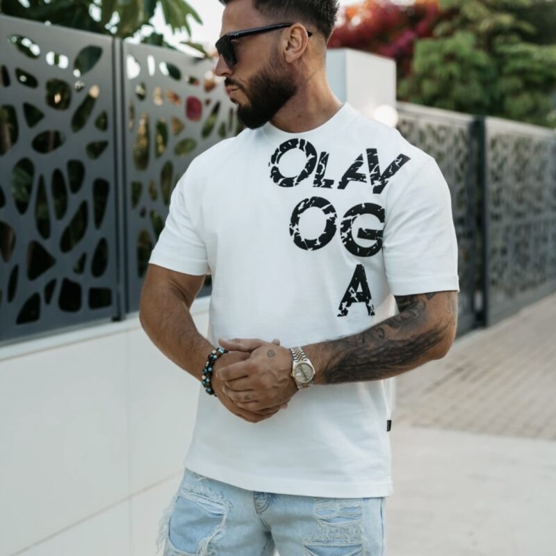 Screenshot T-shirt męski MALOR 2026 Ecru
