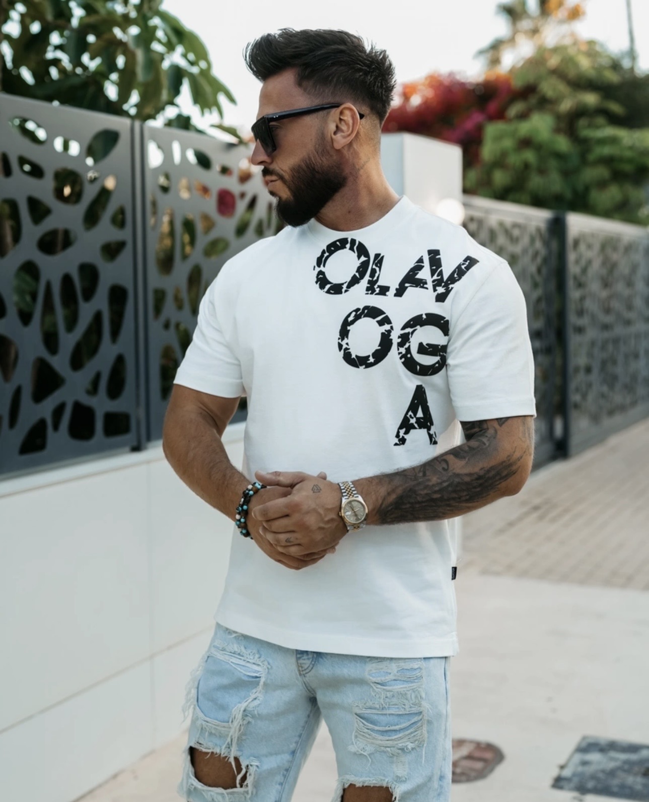 Screenshot T-shirt męski MALOR 2026 Ecru