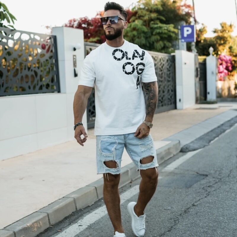 Screenshot T-shirt męski MALOR 2026 Ecru