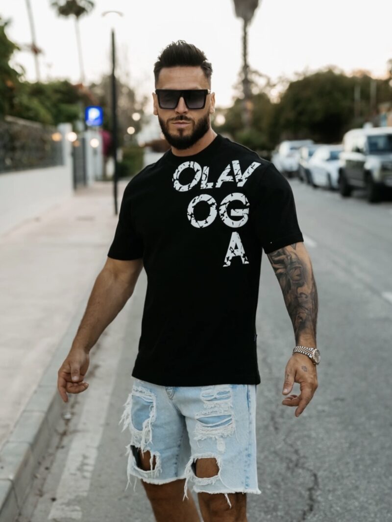 T-shirt męski MALOR 2026 Czarny