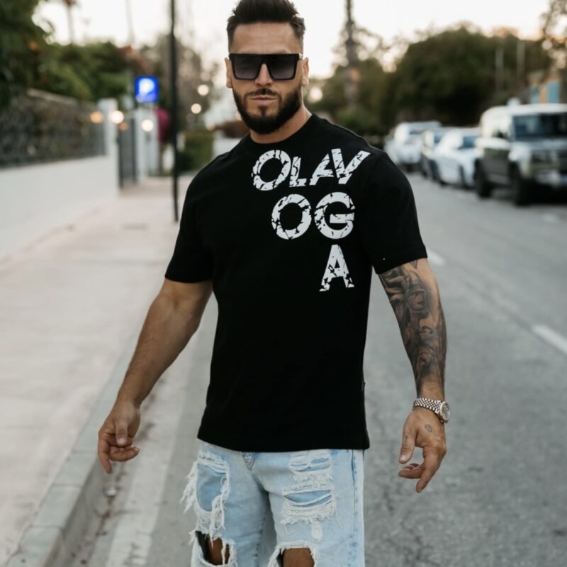 T-shirt męski MALOR 2026 Czarny