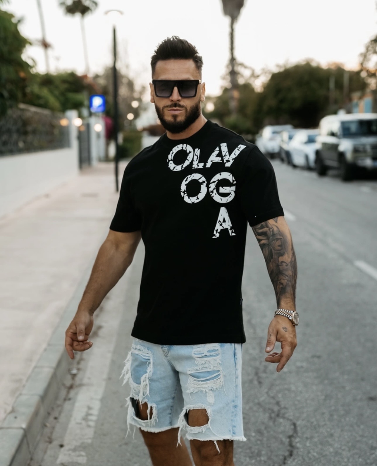 T-shirt męski MALOR 2026 Czarny