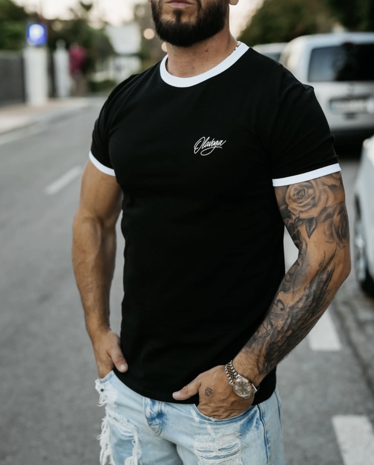 Screenshot T-shirt męski VIROO 2026 Czarny