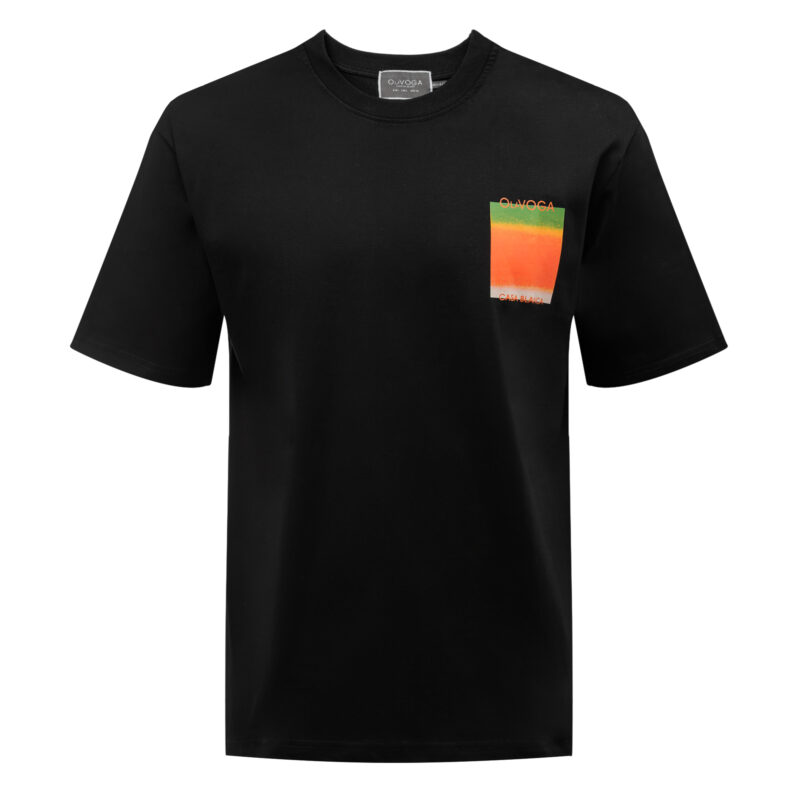 NOER black 01 T-shirt męski NOER 2026 Czarny