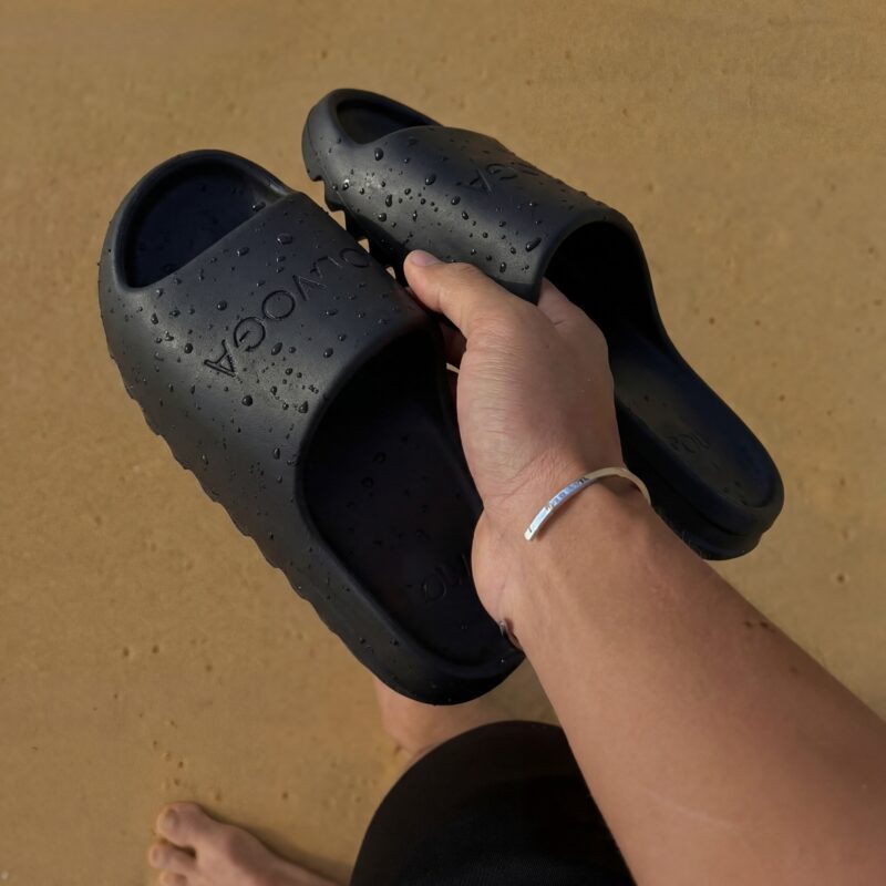 Klapki męskie SLIP MEN 2026 Czarne