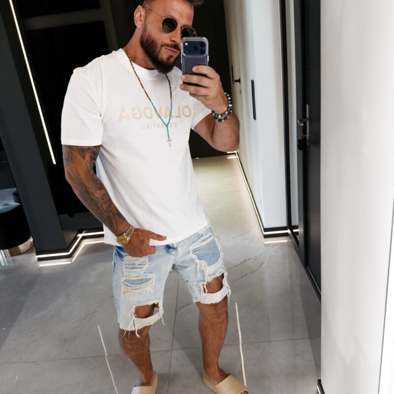 t-shirt BOHO 1001 T-shirt męski BOHO 2026 Ecru