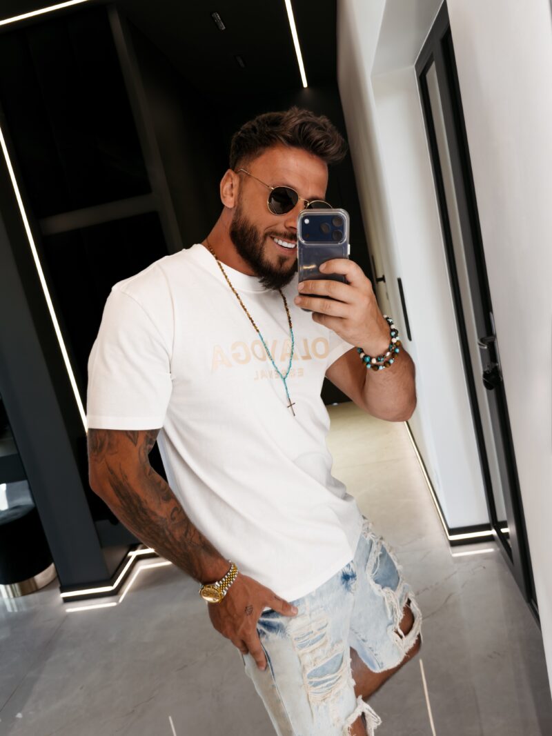 T-shirt męski BOHO 2026 Ecru