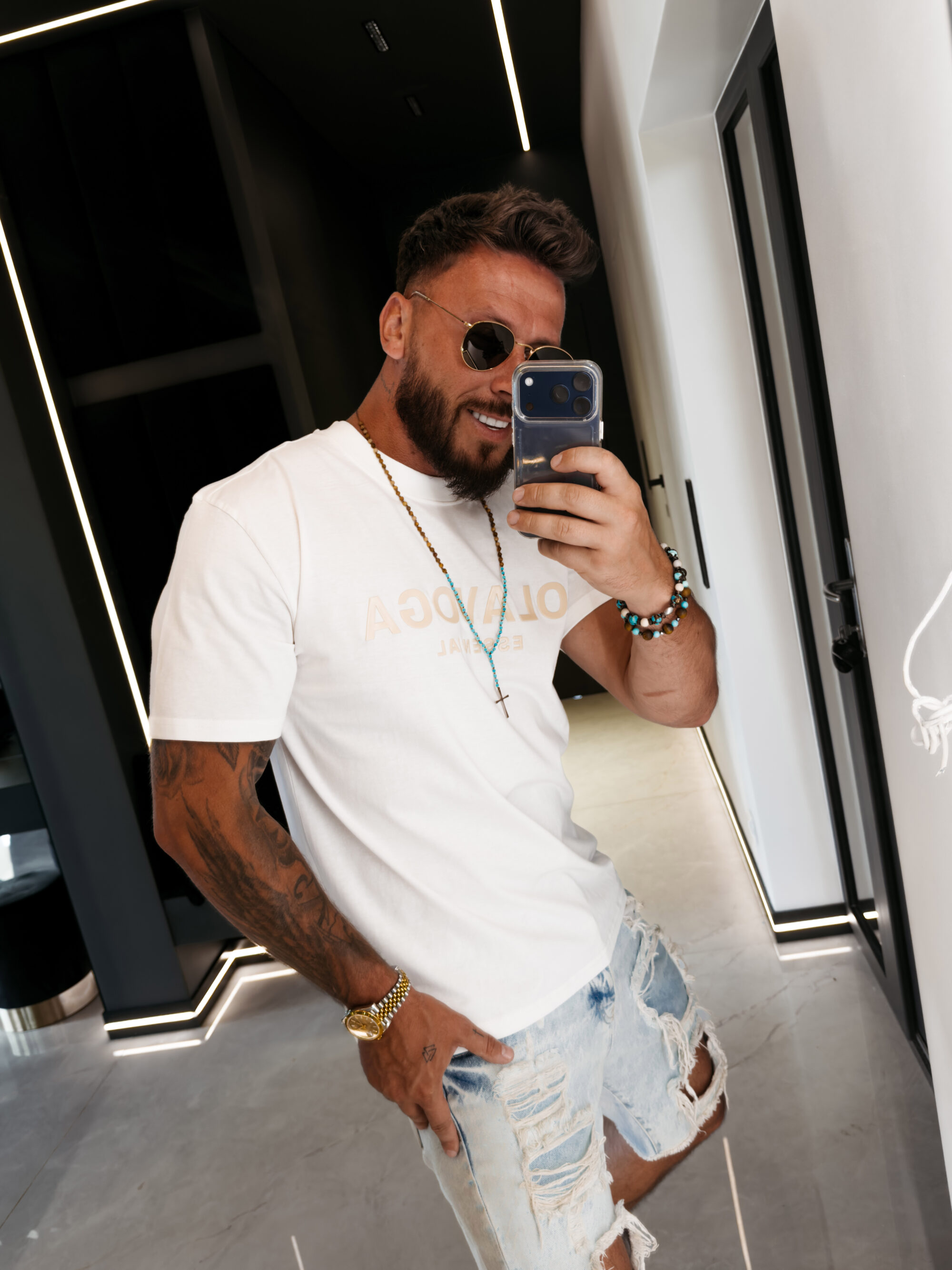 t-shirt BOHO 999 T-shirt męski BOHO 2026 Ecru