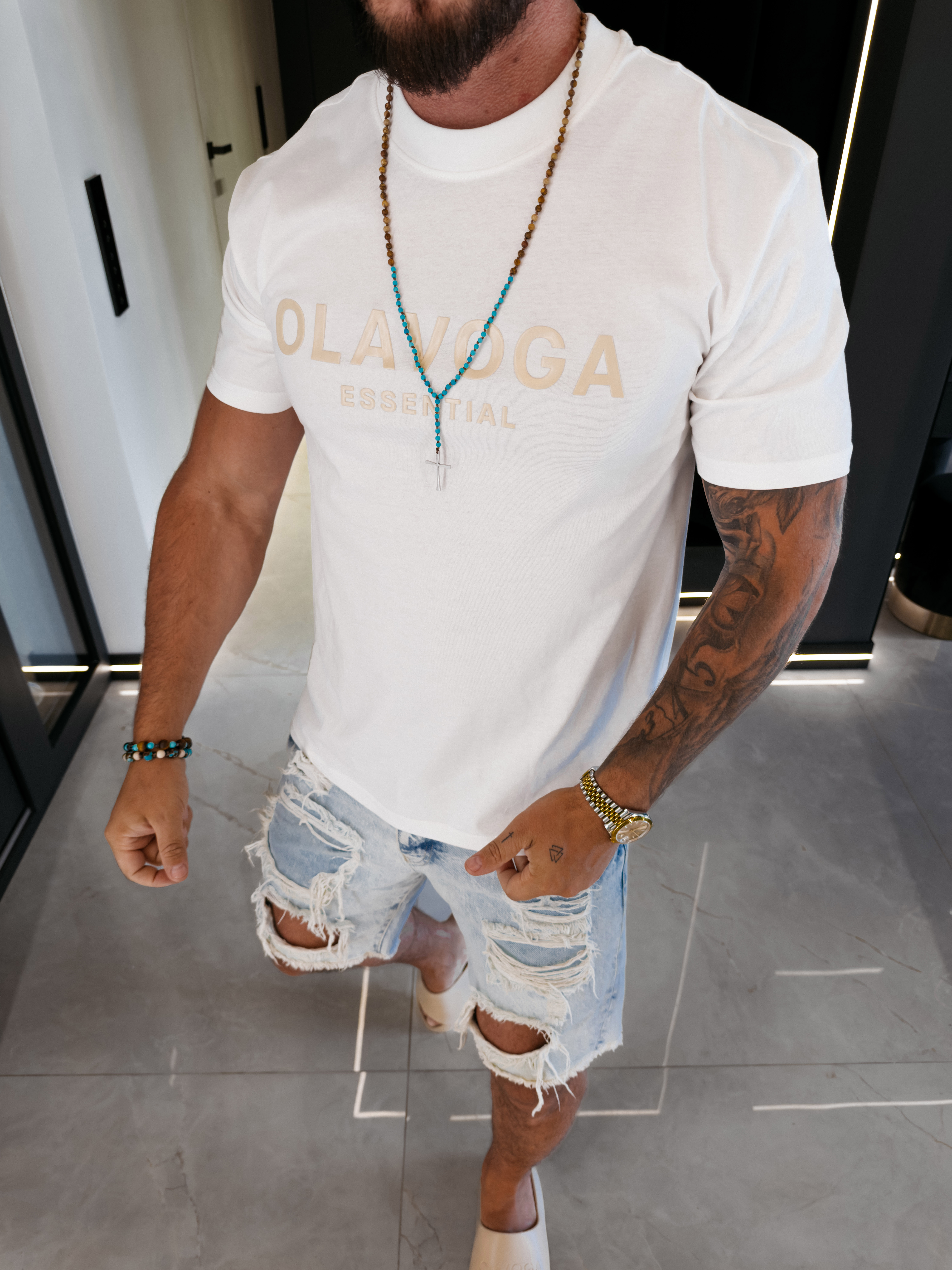 t-shirt BOHO 9999 T-shirt męski BOHO 2026 Ecru