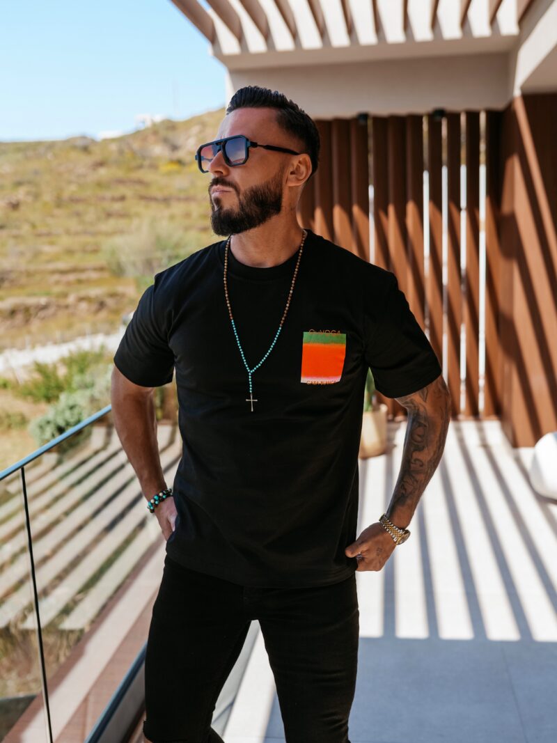 T-shirt męski NOER 2026 Czarny
