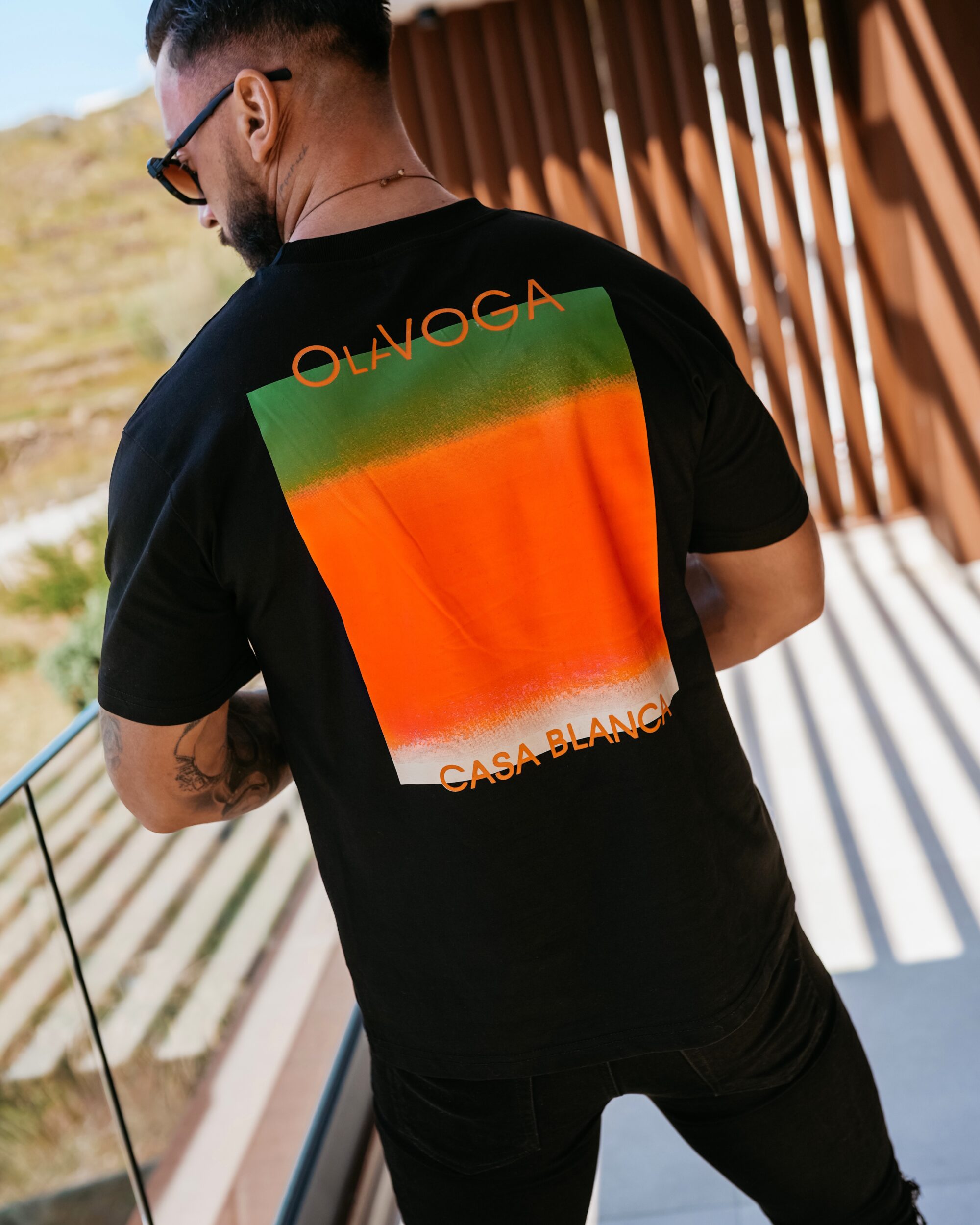 t-shirt NOER 009 T-shirt męski NOER 2026 Czarny