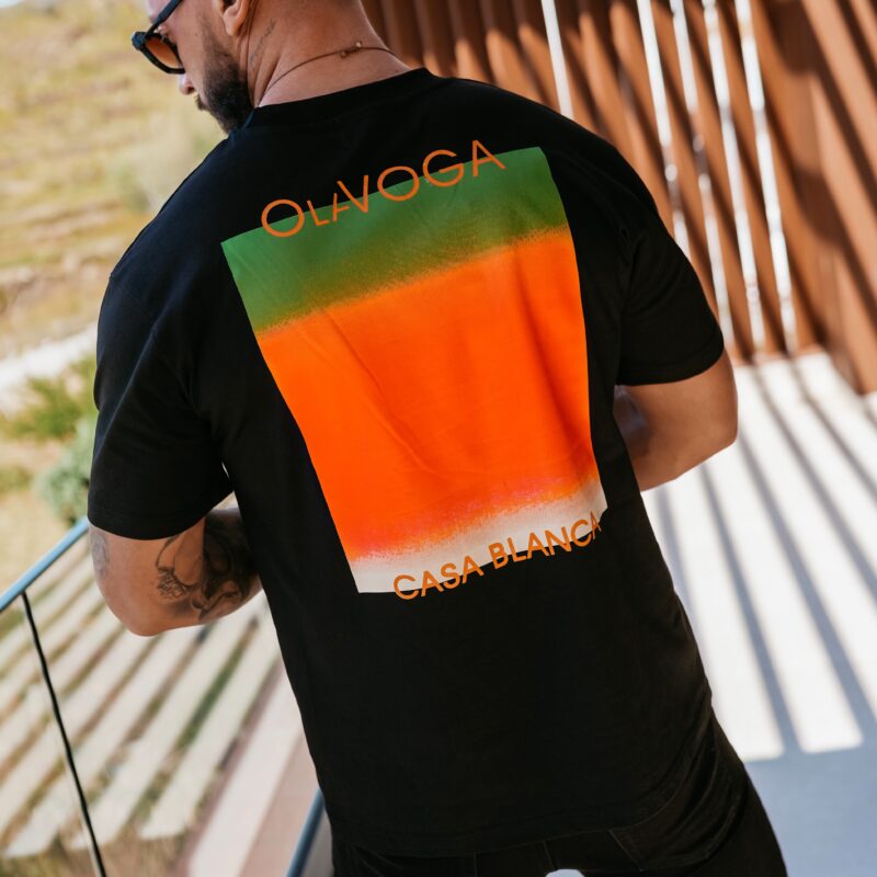 t-shirt NOER 009 T-shirt męski NOER 2026 Czarny