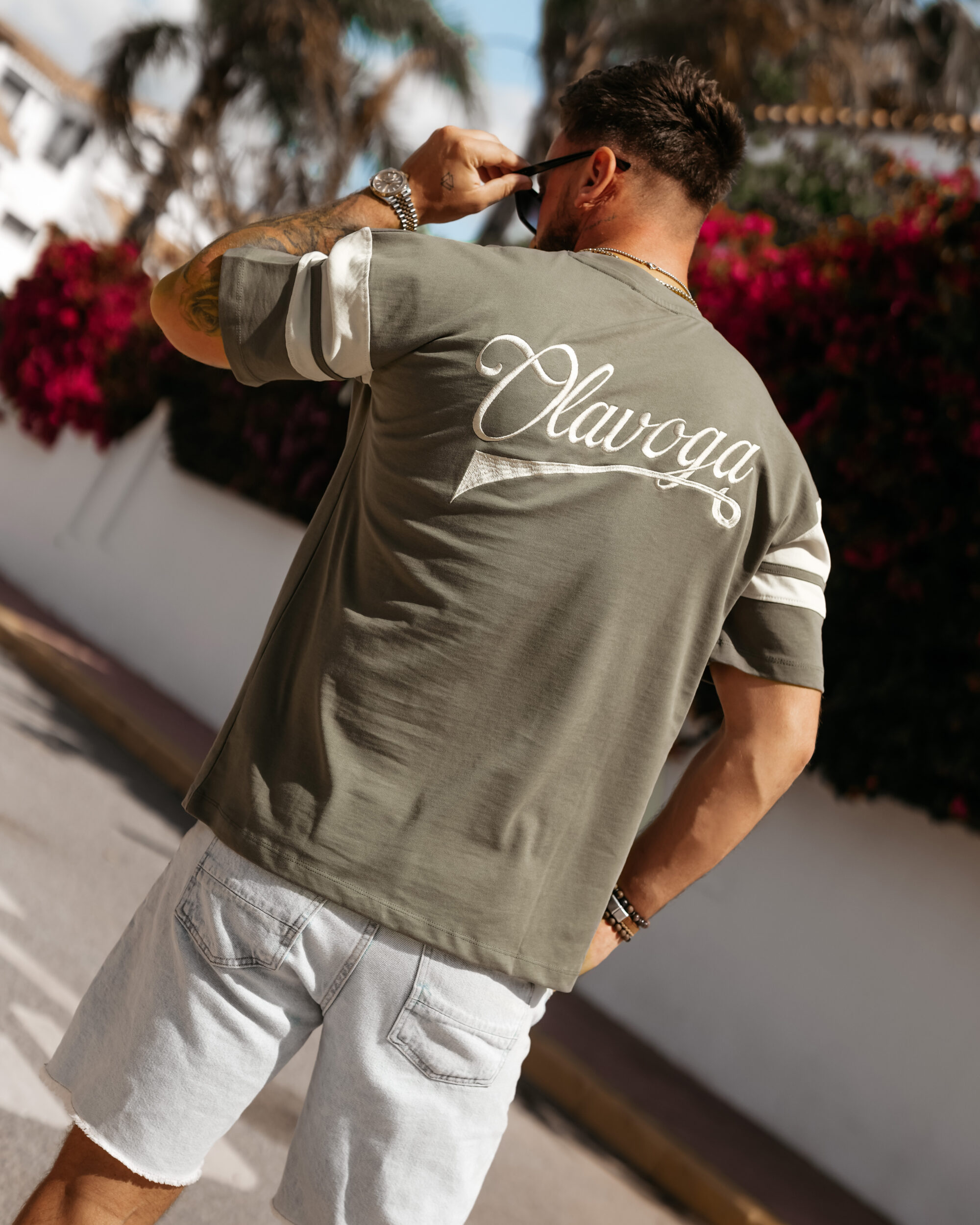 T-shirt męski VALDORIN 2026 Khaki