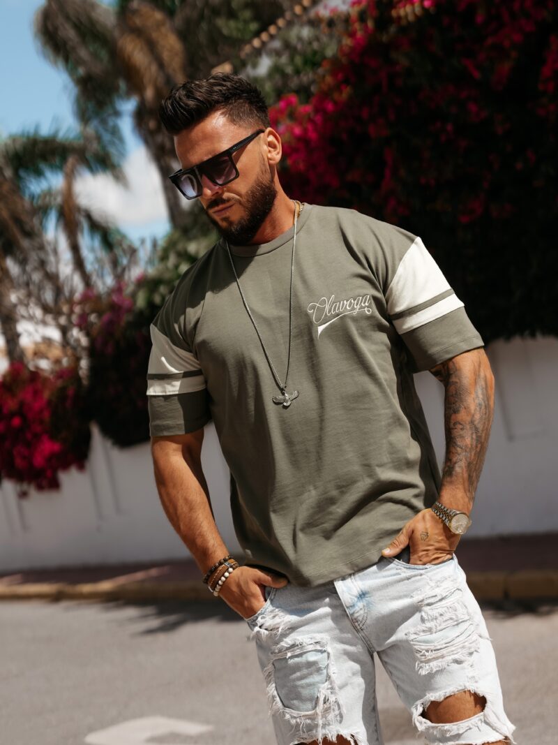 T-shirt męski VALDORIN 2026 Khaki
