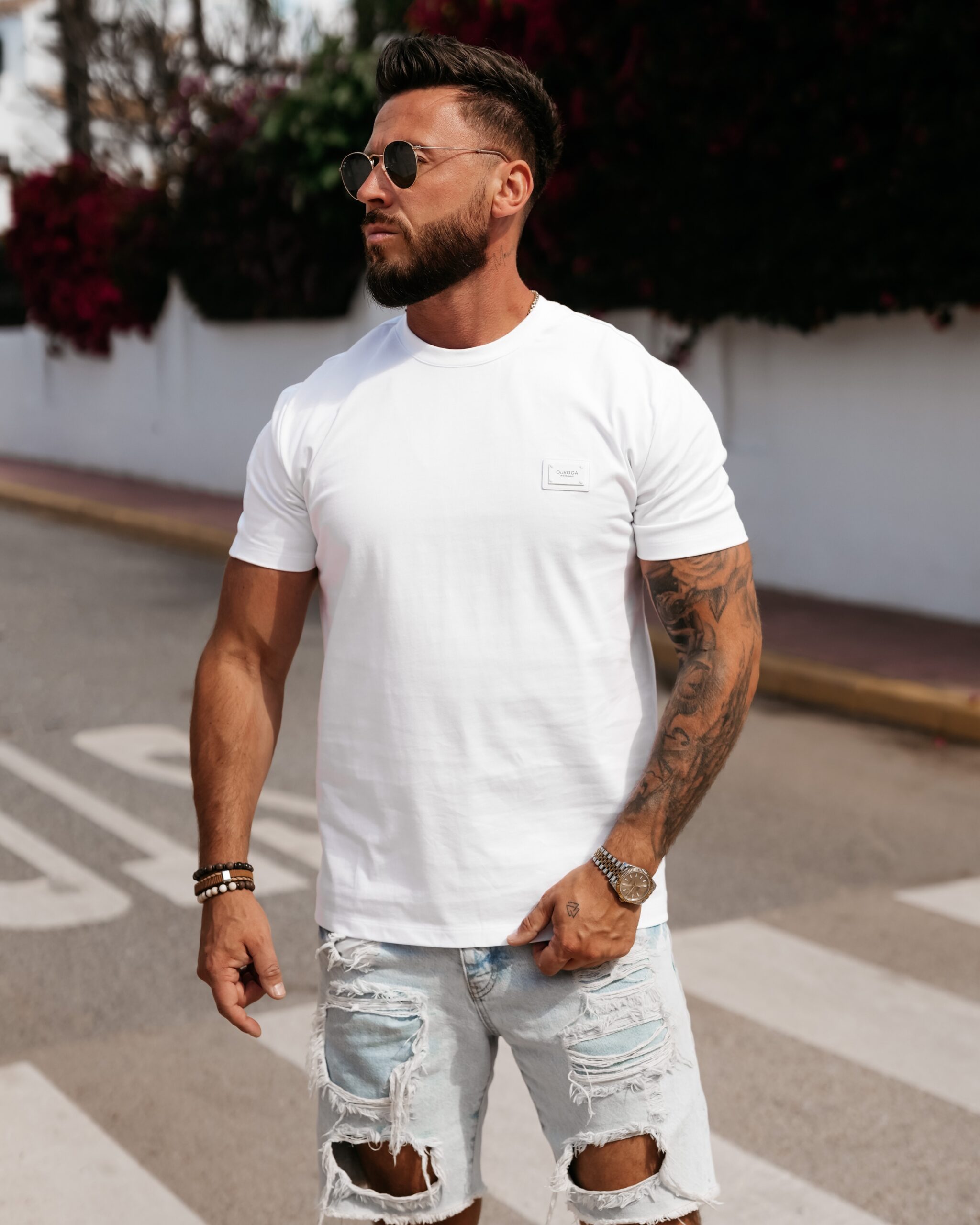 T-shirt męski VEERS 2026 Ecru