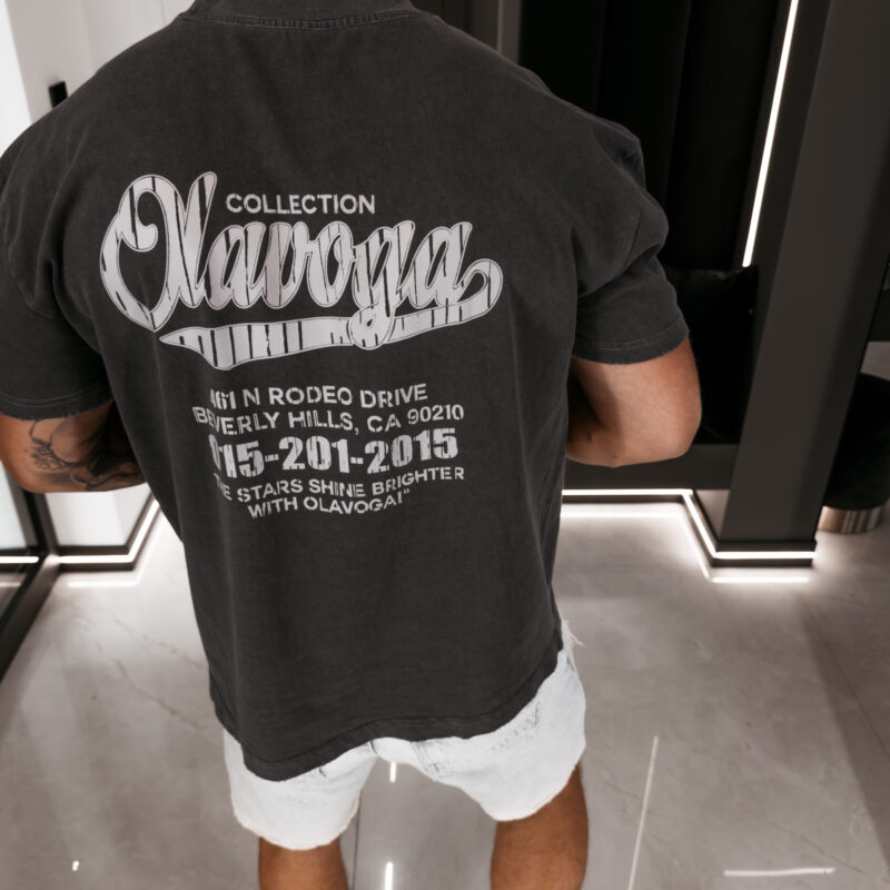 T-shirt męski BEVERLY 2026 Szary