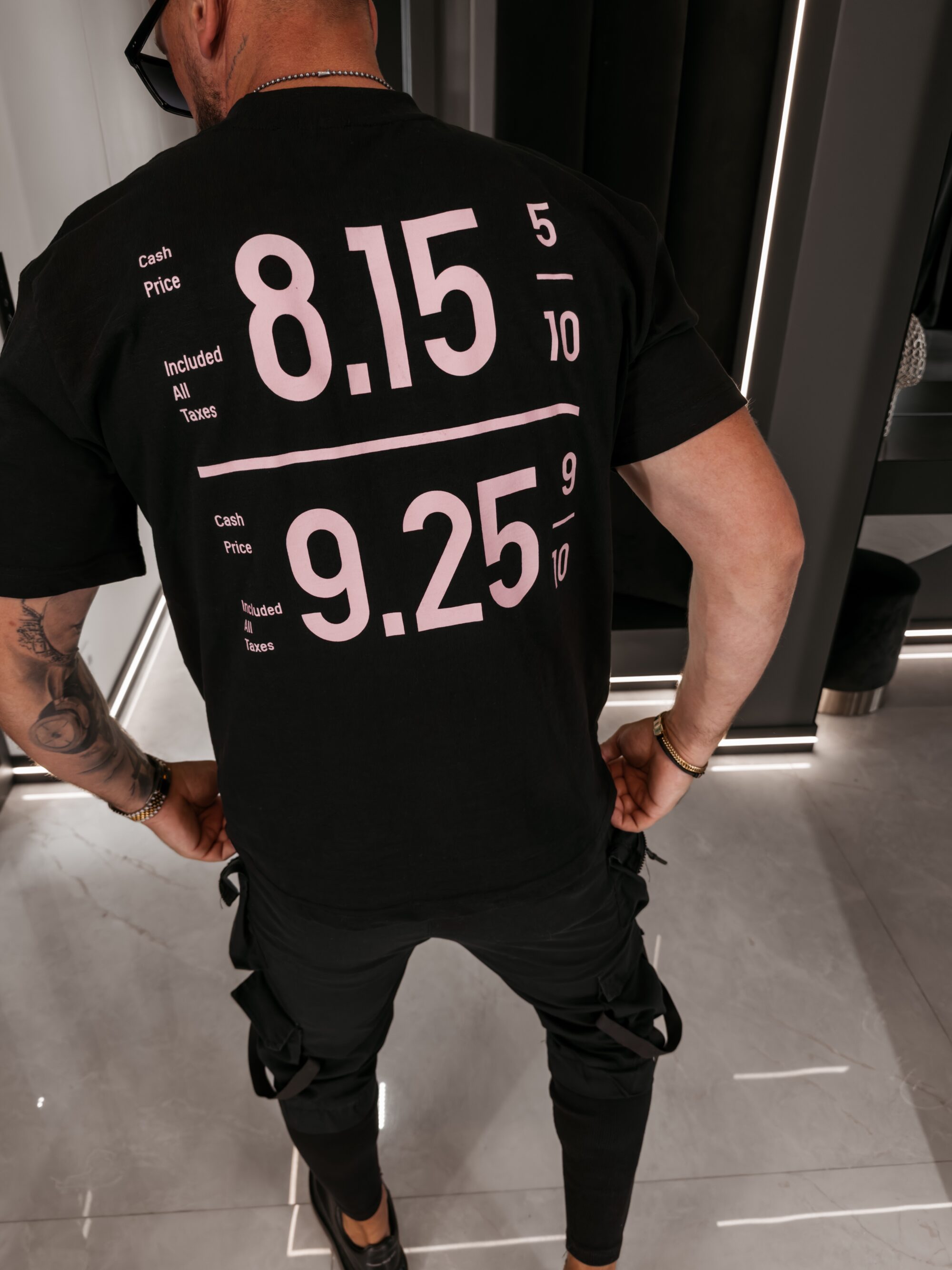 T-shirt męski VESPAR 2026 Czarny