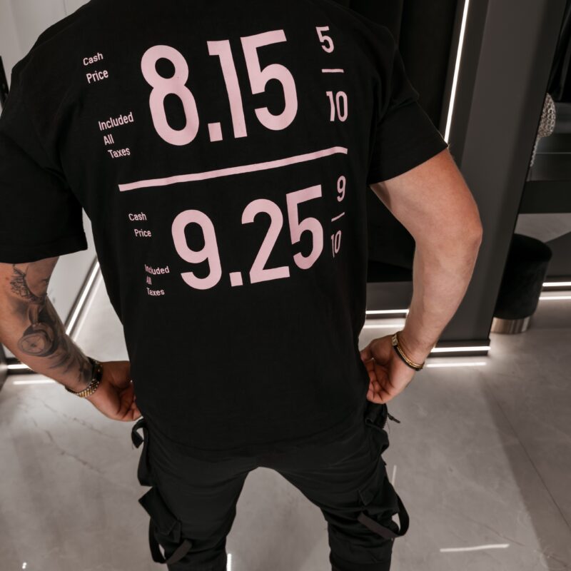 T-shirt męski VESPAR 2026 Czarny