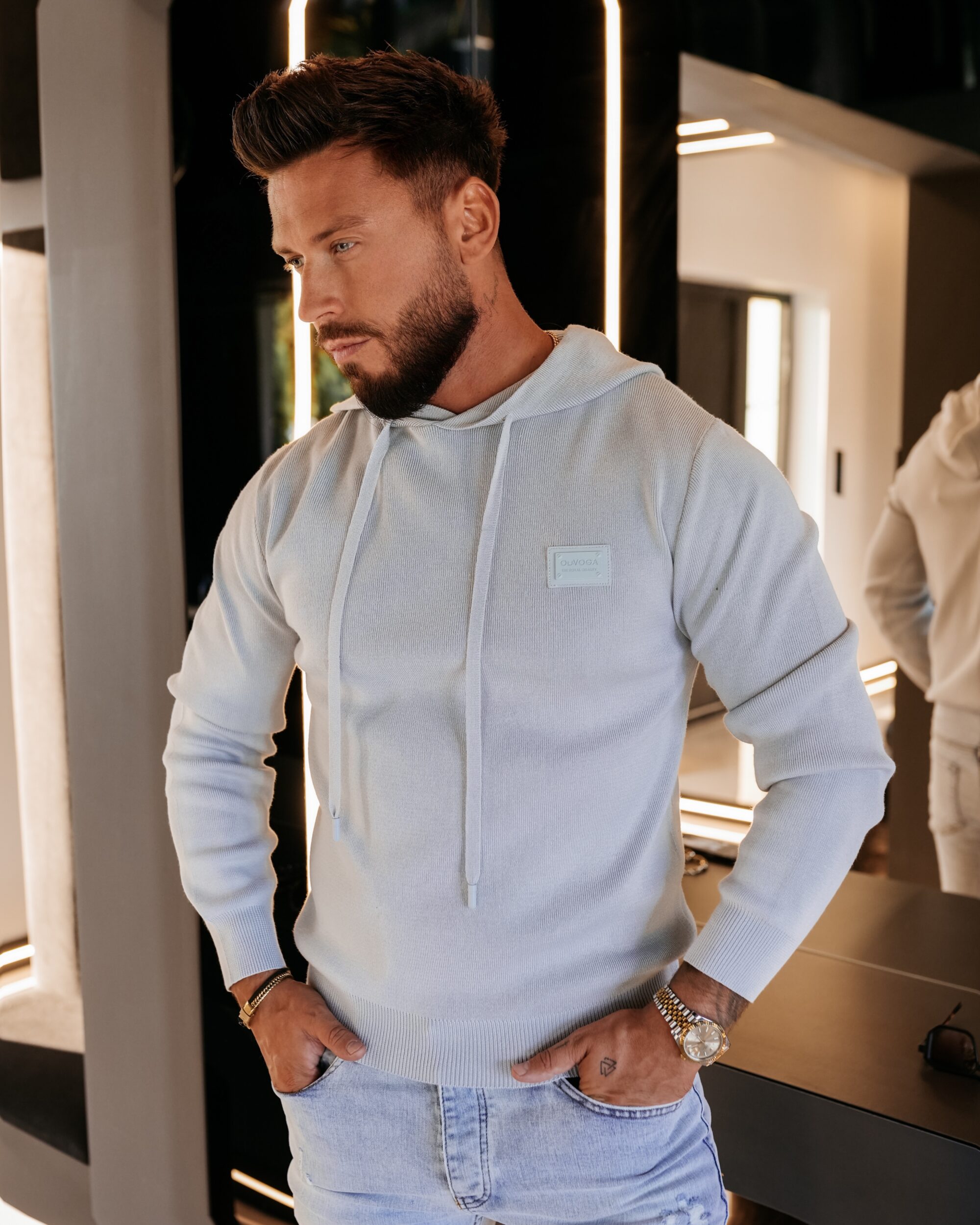 Bluza męska DARU 2026 Sky Blue