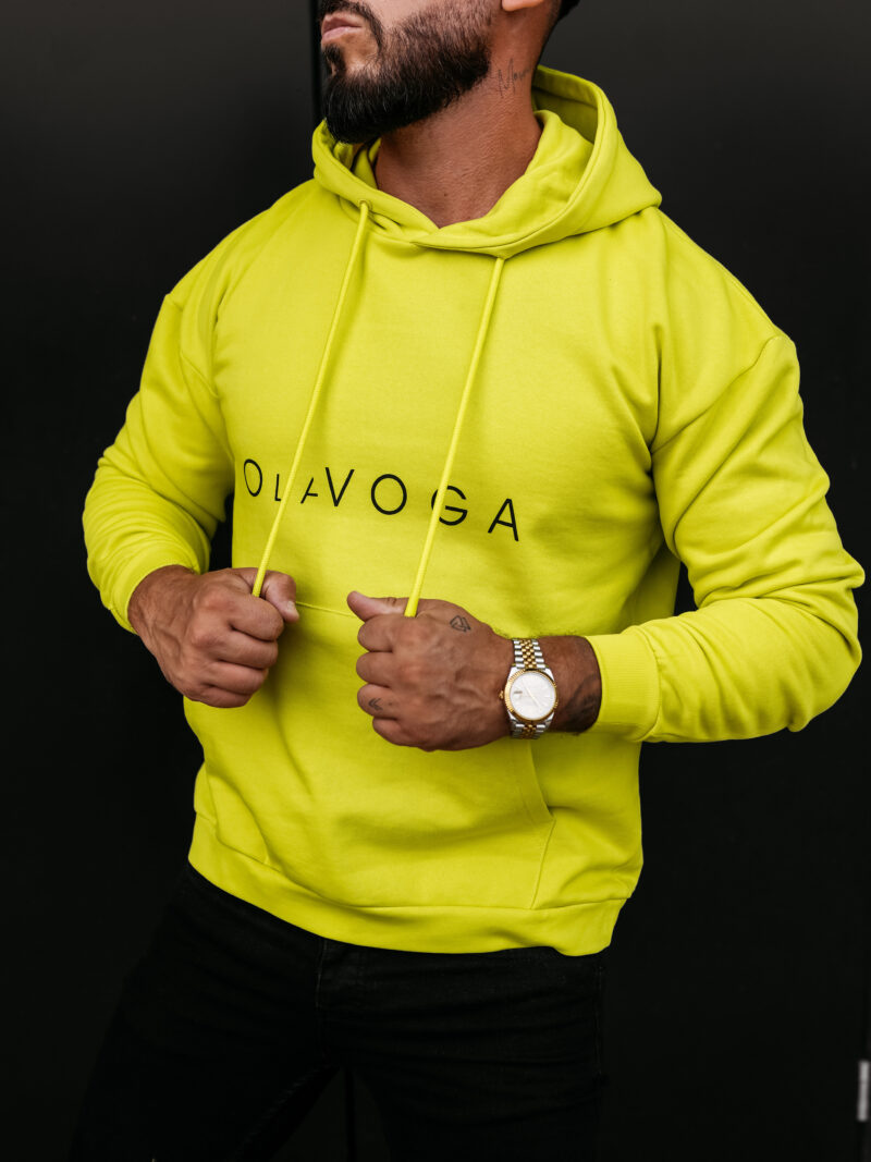 Bluza męska VALLARO 2026 Limonkowa