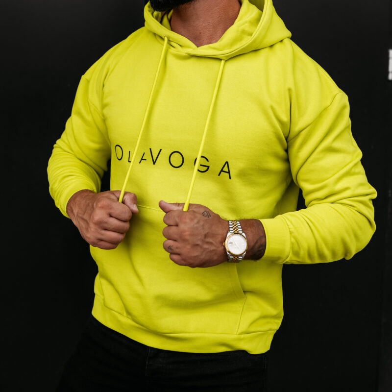 bluza VALLARO823 Bluza męska VALLARO 2026 Limonkowa