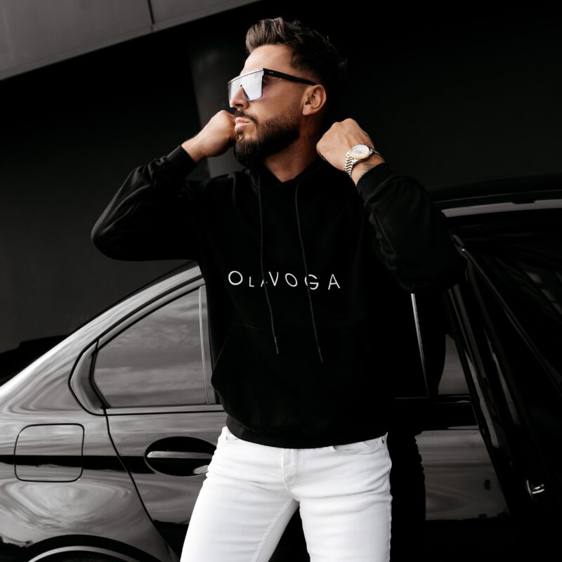 bluza VALLARO832 Bluza męska VALLARO 2026 Czarna