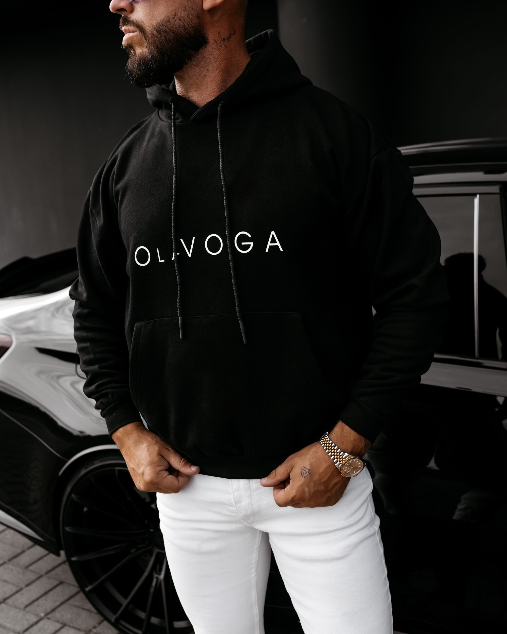 bluza VALLARO833 Bluza męska VALLARO 2026 Czarna