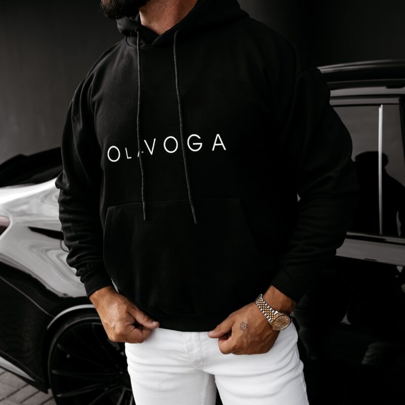 bluza VALLARO833 Bluza męska VALLARO 2026 Czarna