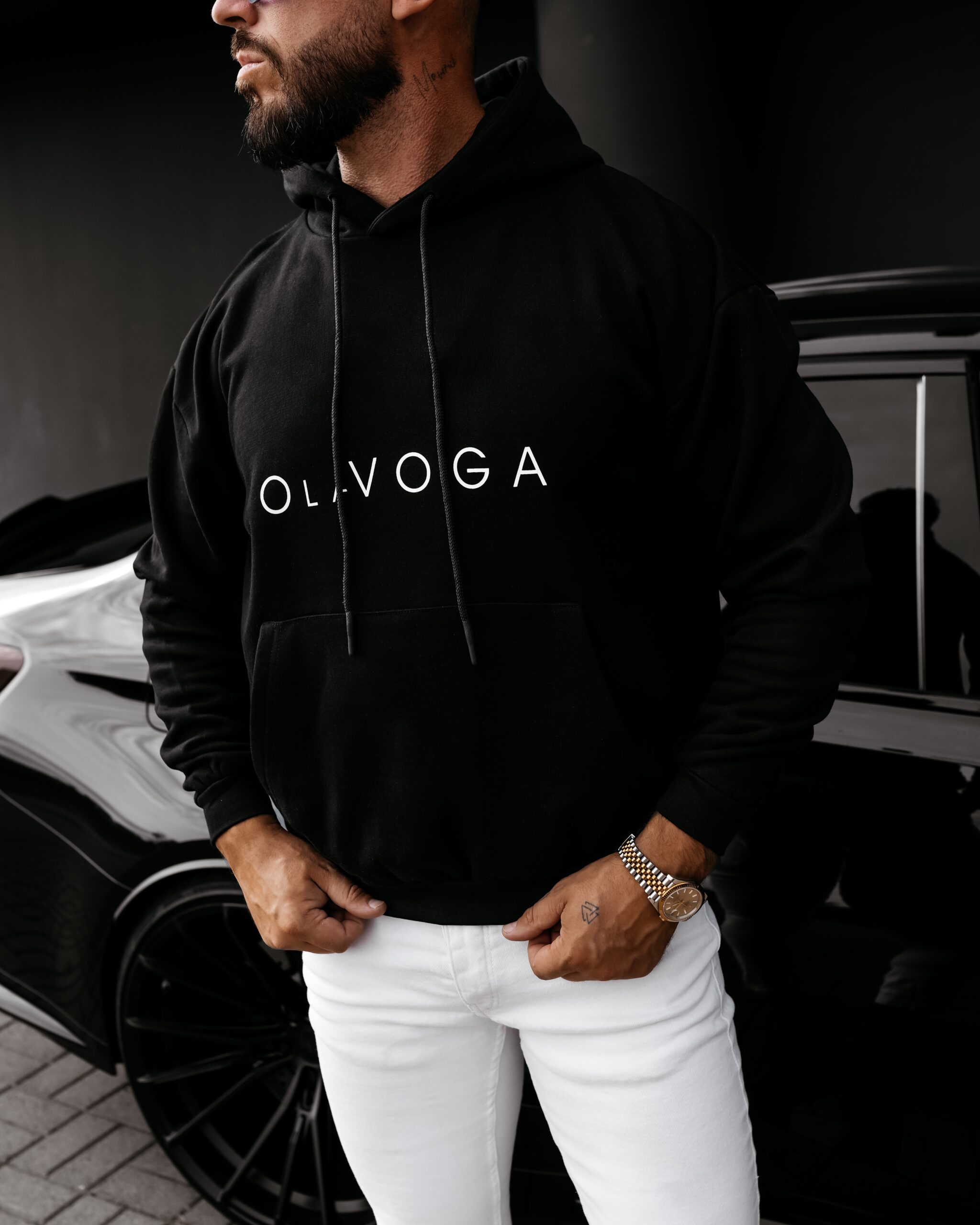 bluza VALLARO833 Bluza męska VALLARO 2026 Czarna