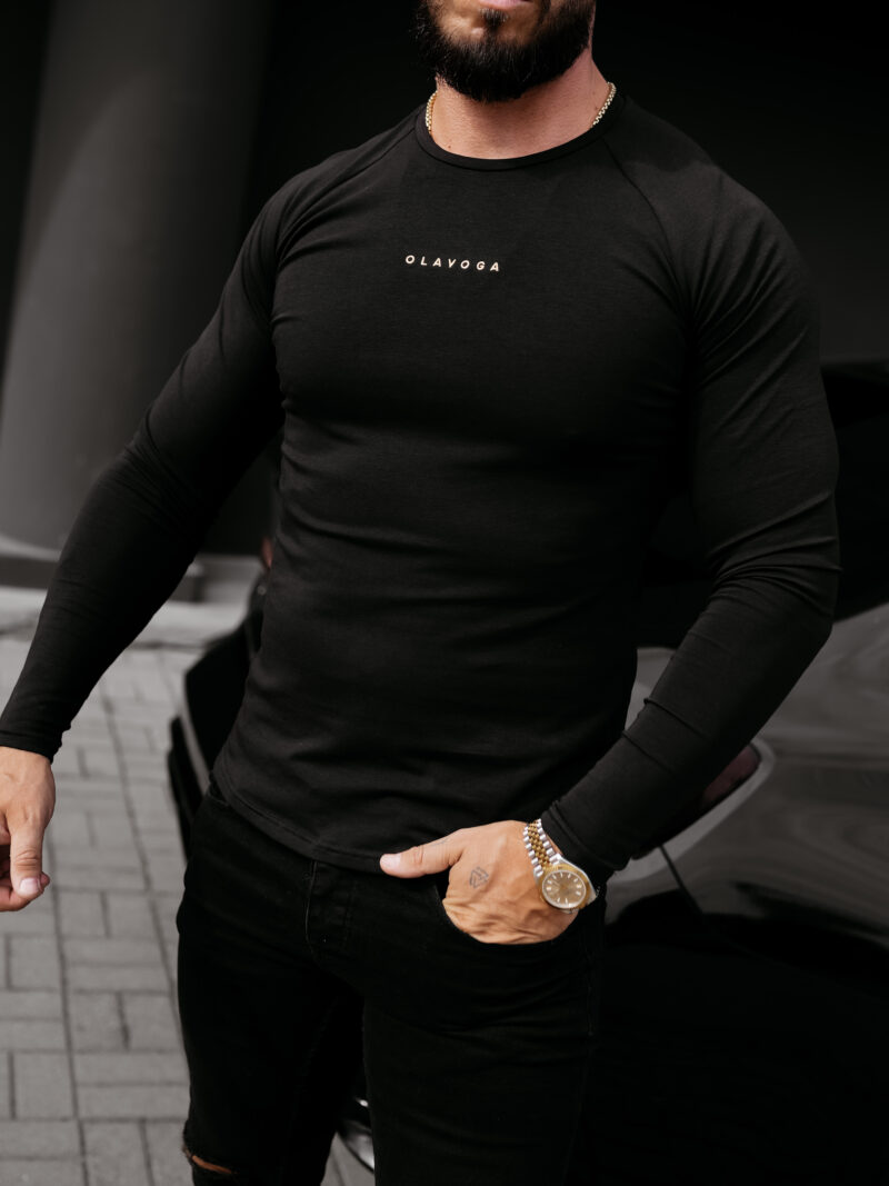Longsleeve męski CLEAR 2026 Czarny