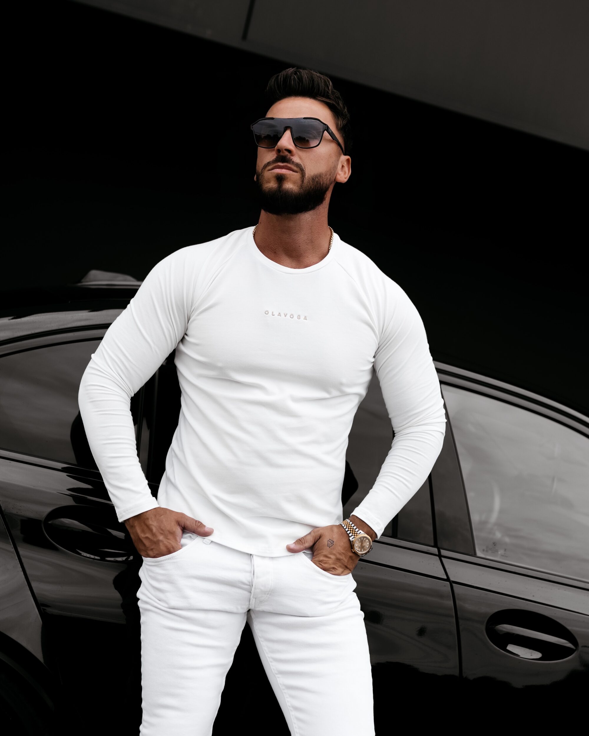 longsleeve CLEAR 840 Longsleeve męski CLEAR 2026 Ecru