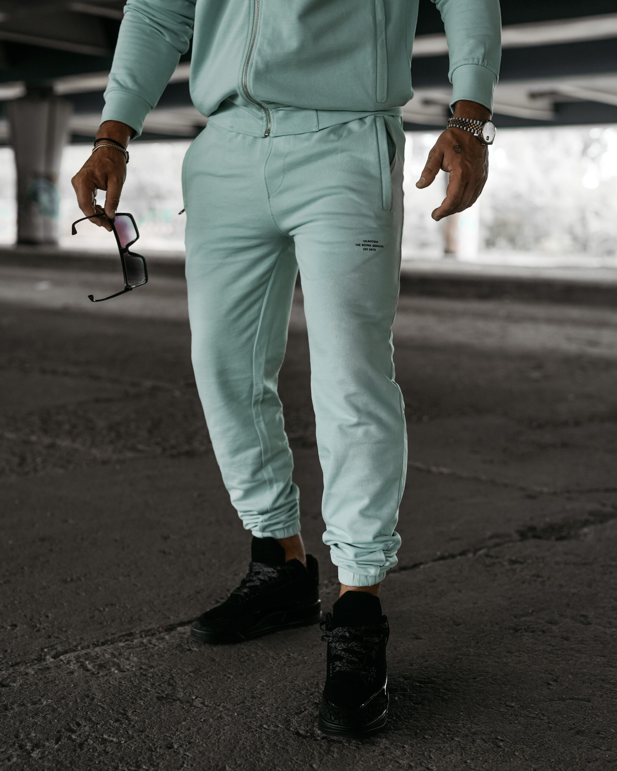 spodnie LEOTO PANTS 151 Spodnie męskie LEOTO PANTS 2026 Miętowe