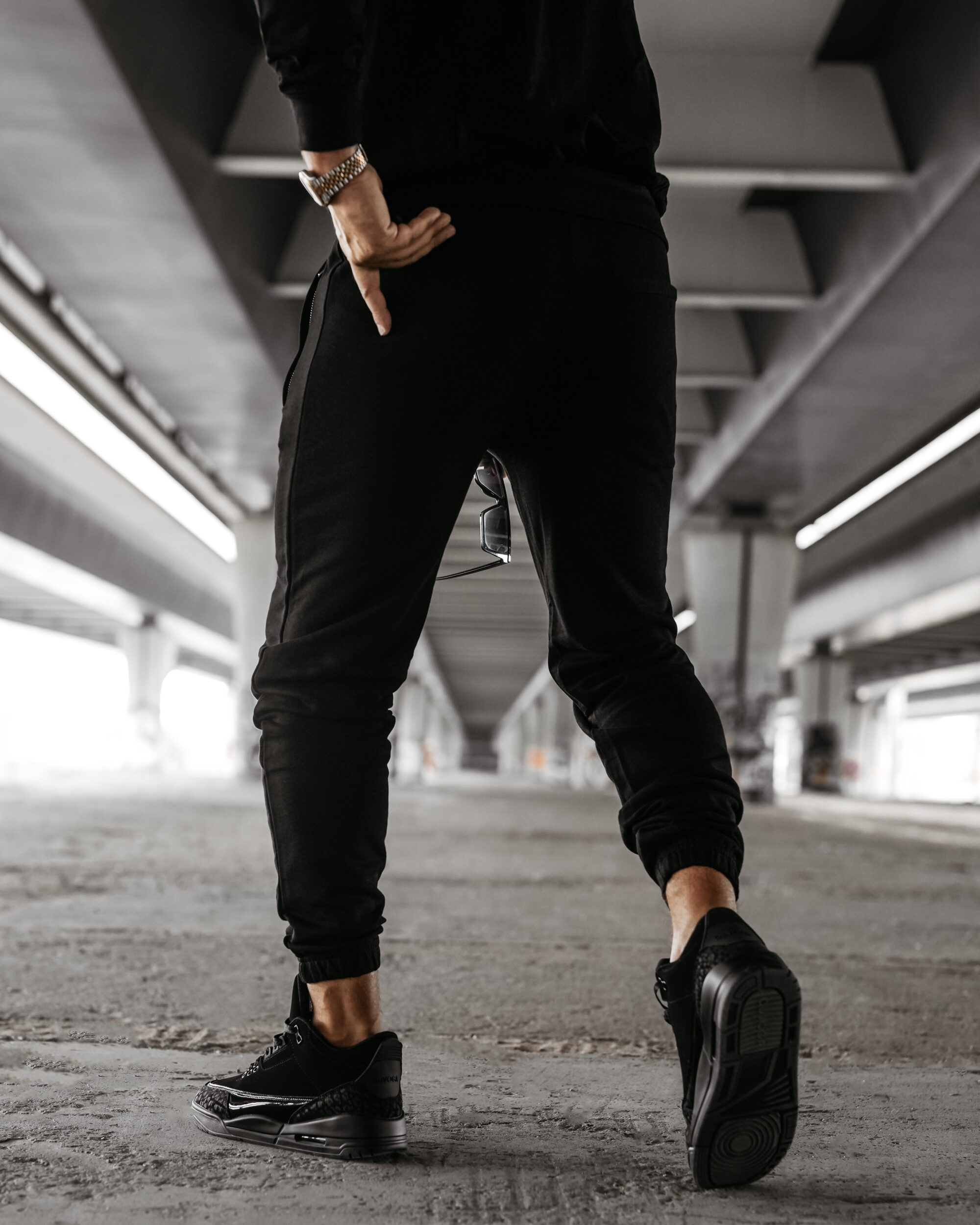 spodnie LEOTO PANTS 156 Spodnie męskie LEOTO PANTS 2026 Czarne