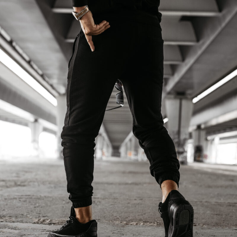 spodnie LEOTO PANTS 156 Spodnie męskie LEOTO PANTS 2026 Czarne