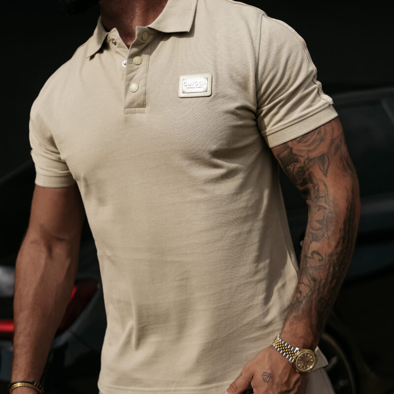 t-shirt BALARDI 123 T-shirt Polo męski BALARDI 2026 Oliwkowy