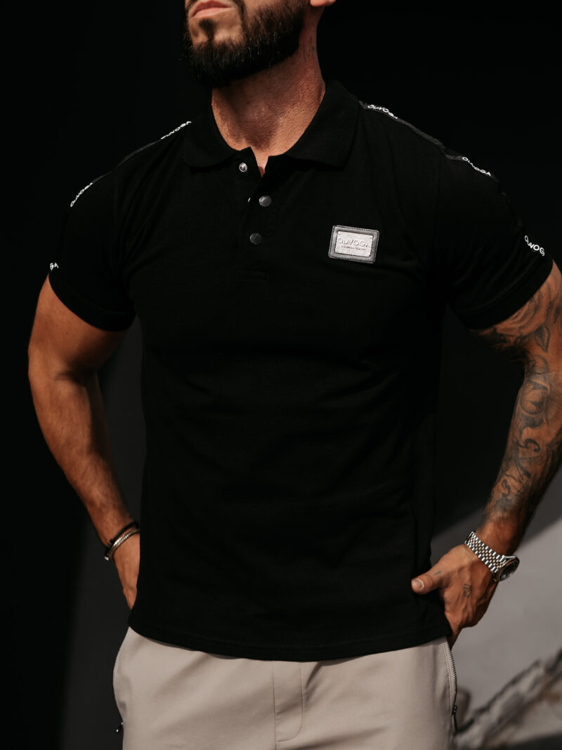 T-shirt Polo męski BALARDI 2026 Czarny