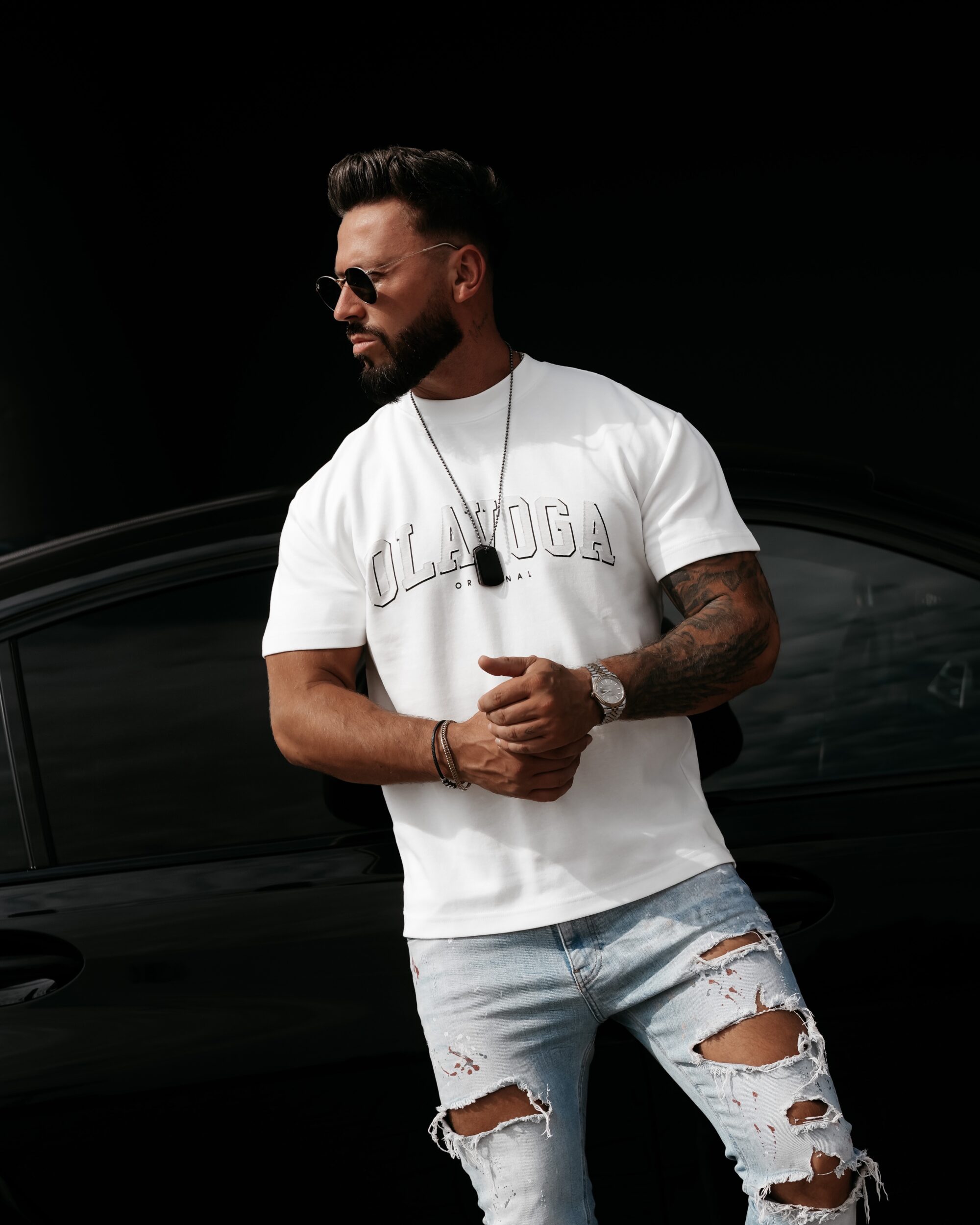 t-shirt GIVENCE 131 T-shirt męski GIVENCE 2026 Ecru