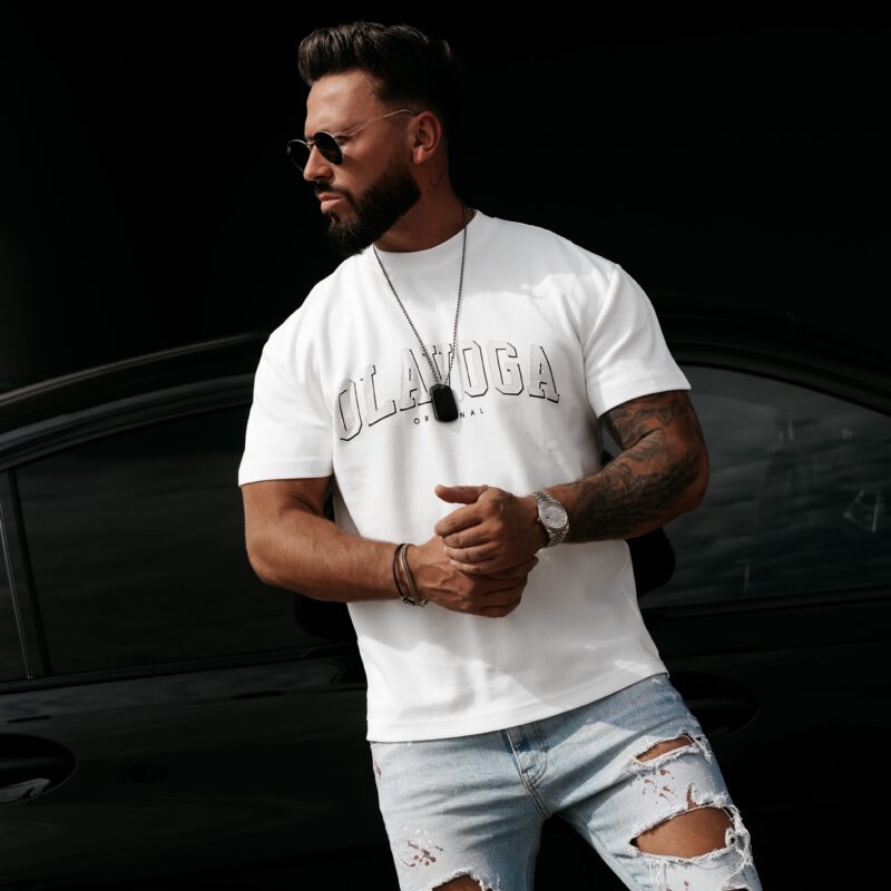 t-shirt GIVENCE 131 T-shirt męski GIVENCE 2026 Ecru