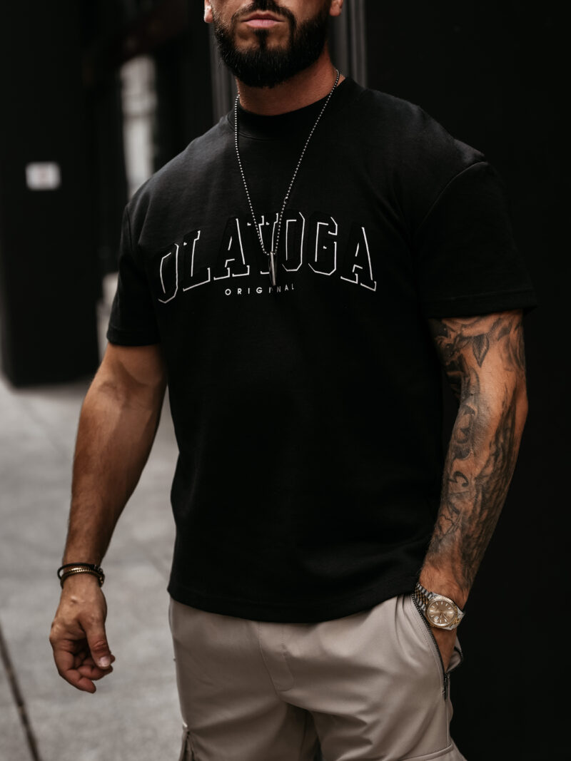 T-shirt męski GIVENCE 2026 Czarny