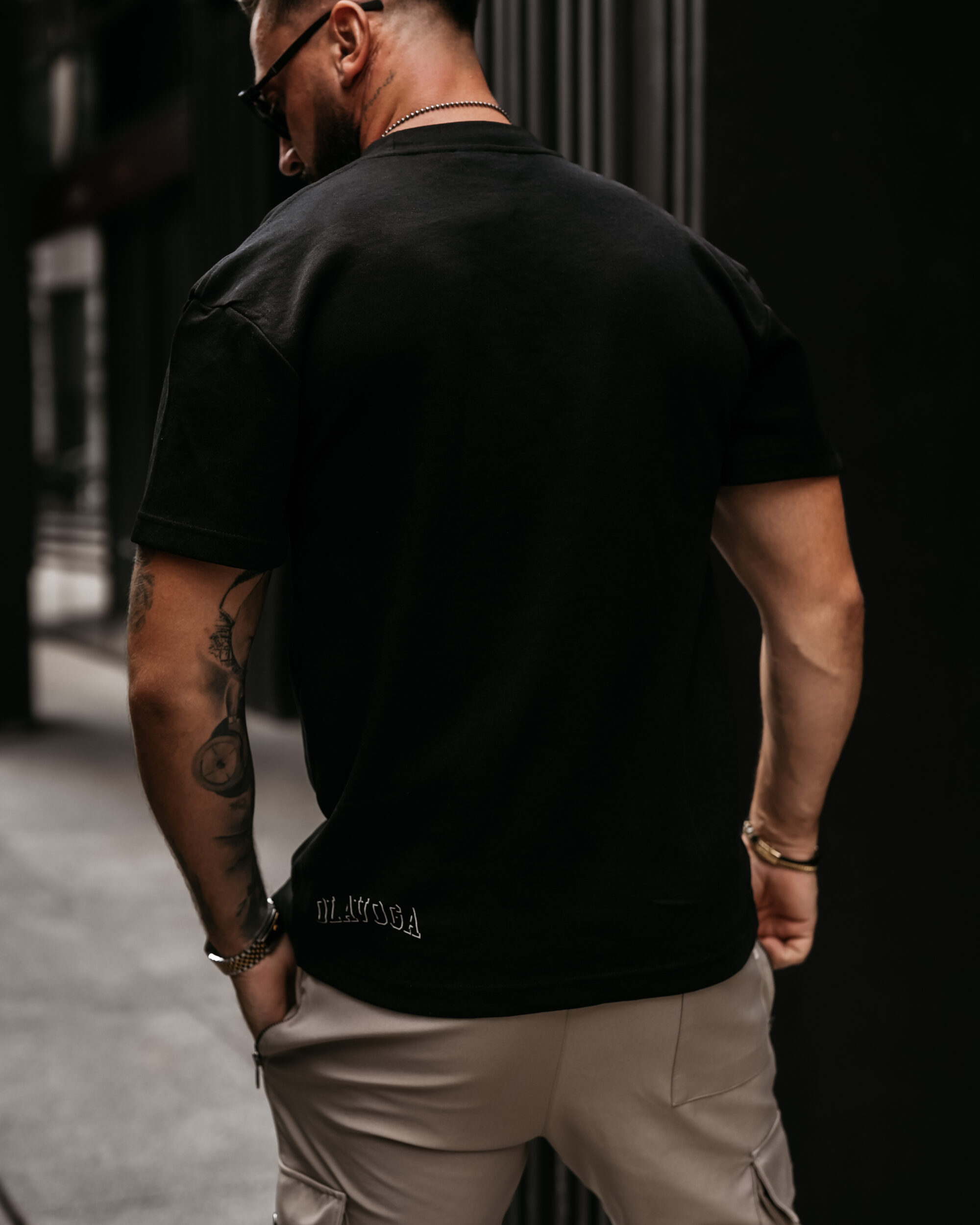 t-shirt GIVENCE 462 T-shirt męski GIVENCE 2026 Czarny