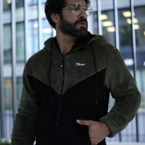 Czarny + Khaki