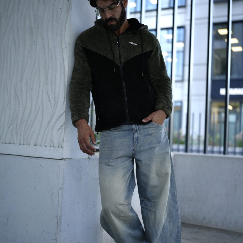 Bluza męska RUKAST 2026 Czarna + Khaki