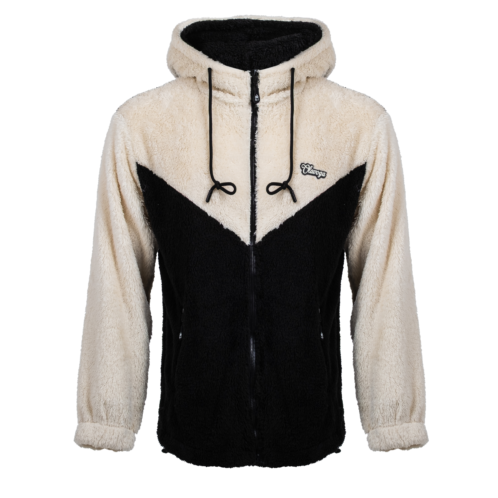 RUKAST black+ecru Bluza męska RUKAST 2026 Czarna + Ecru