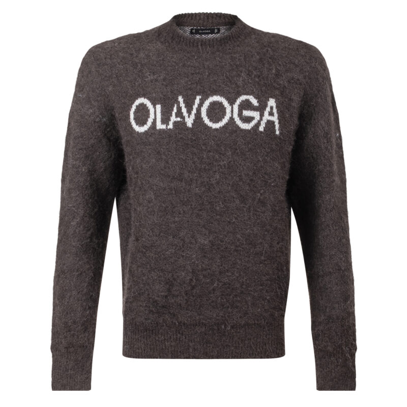 VILA MEN brown Sweter męski VILA MEN 2026 Brązowy