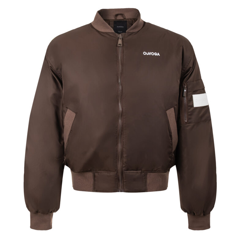 WOOLY MEN brown Kurtka męska WOOLY MEN 2026 Brązowa