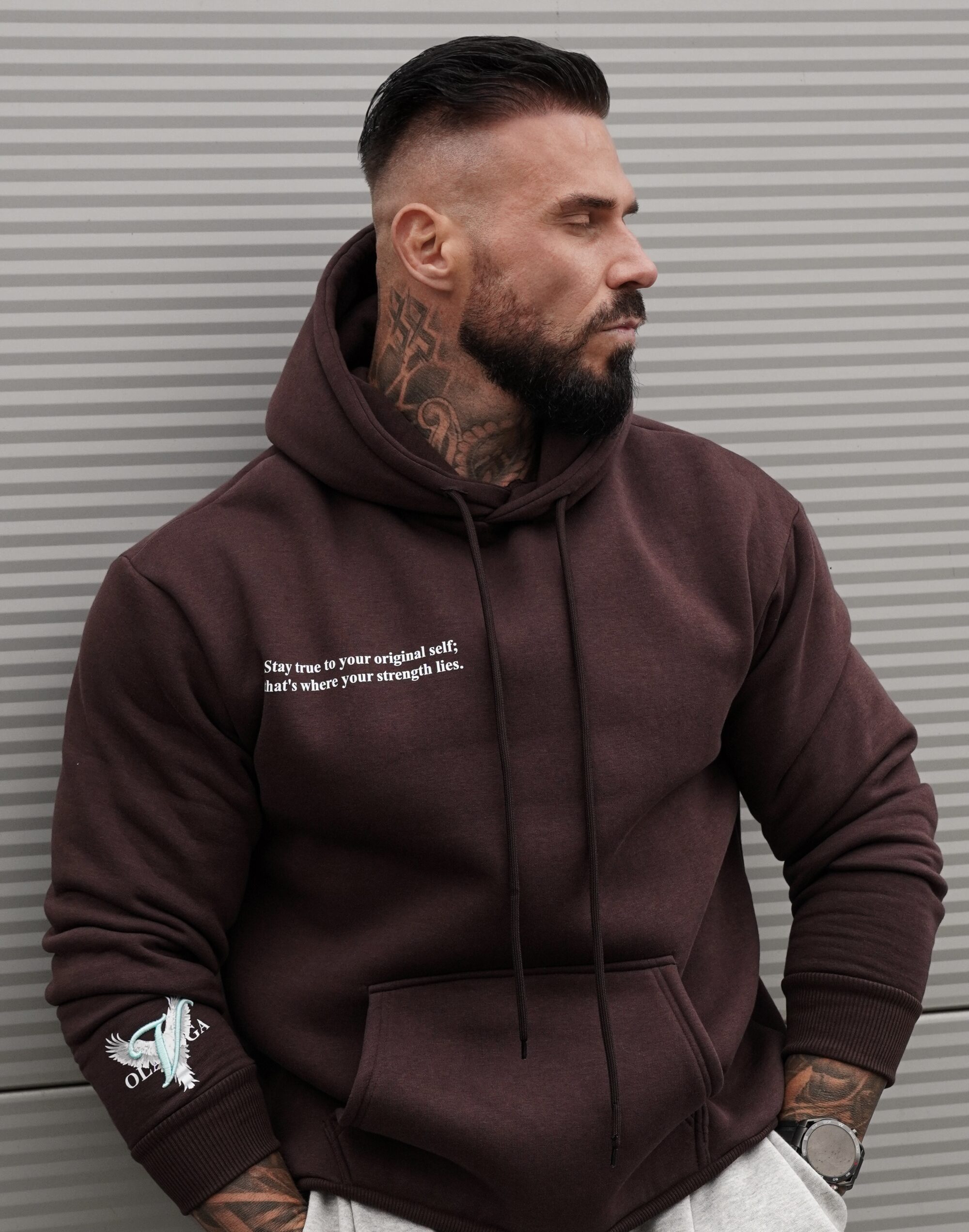 Bluza EAGLE 423 Bluza męska EAGLE 2026 Brązowa