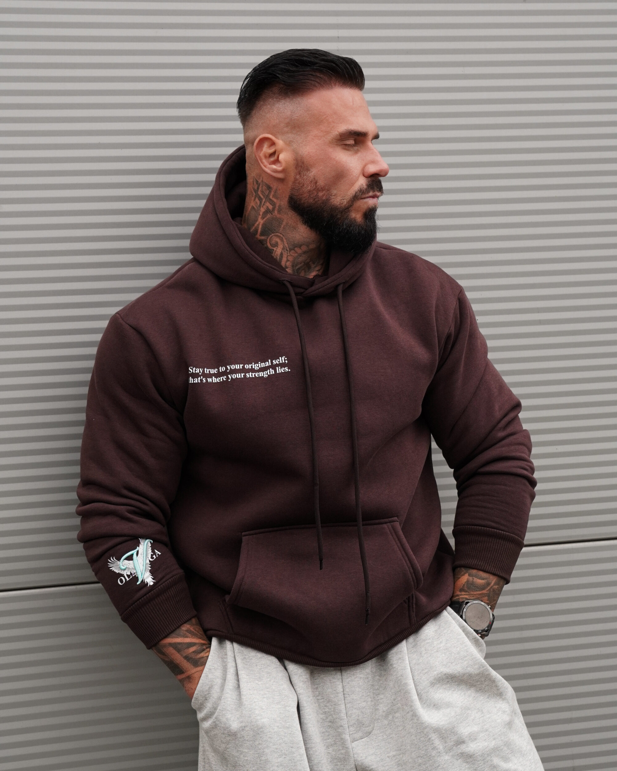 Bluza EAGLE 423 Bluza męska EAGLE 2026 Brązowa