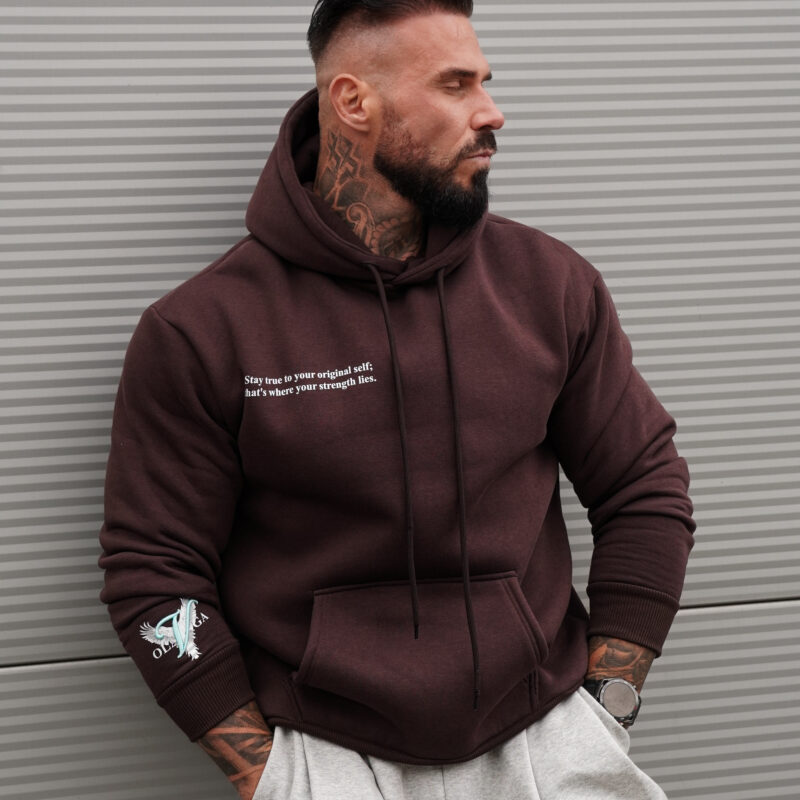 Bluza EAGLE 423 Bluza męska EAGLE 2026 Brązowa