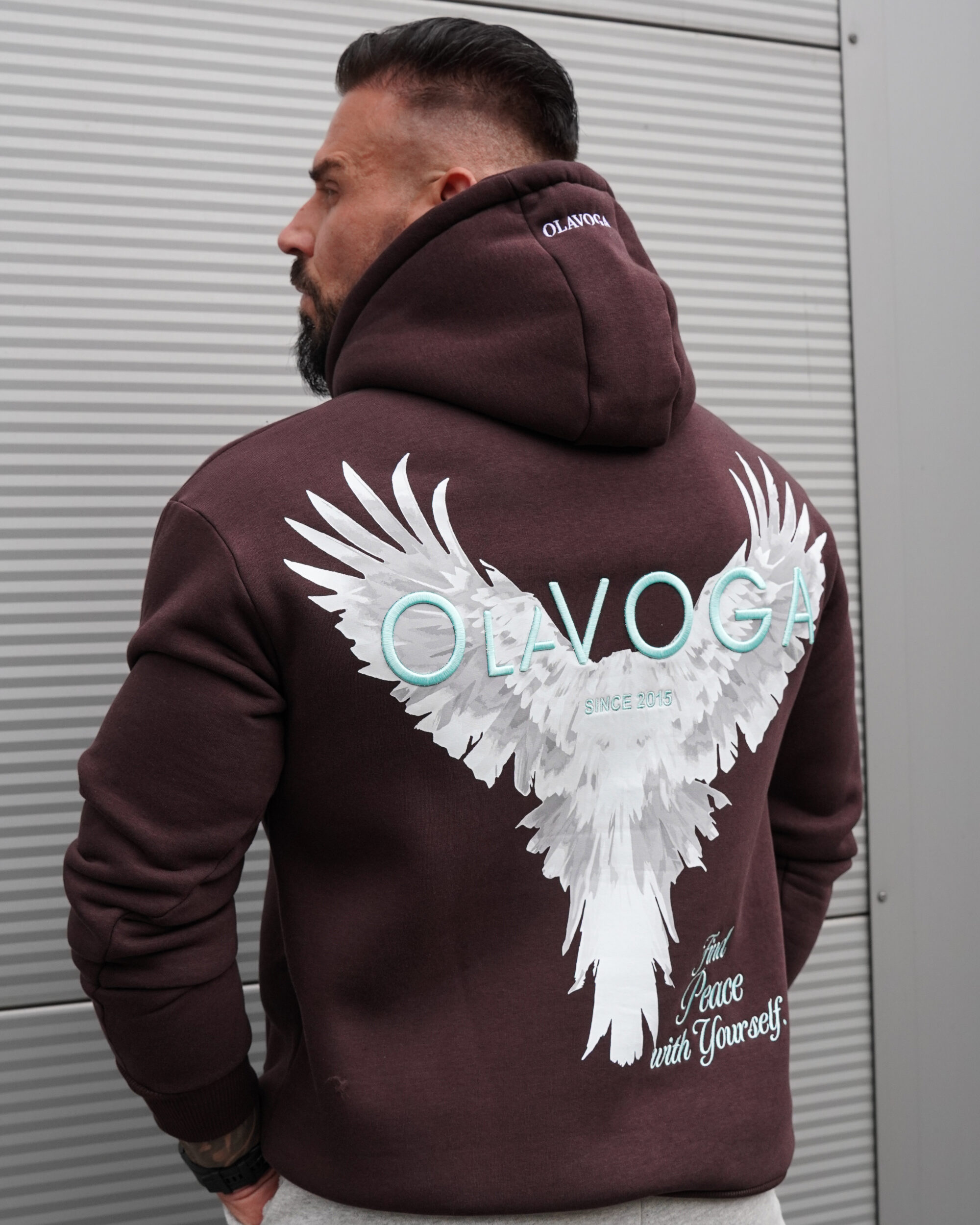 Bluza EAGLE 429 Bluza męska EAGLE 2026 Brązowa