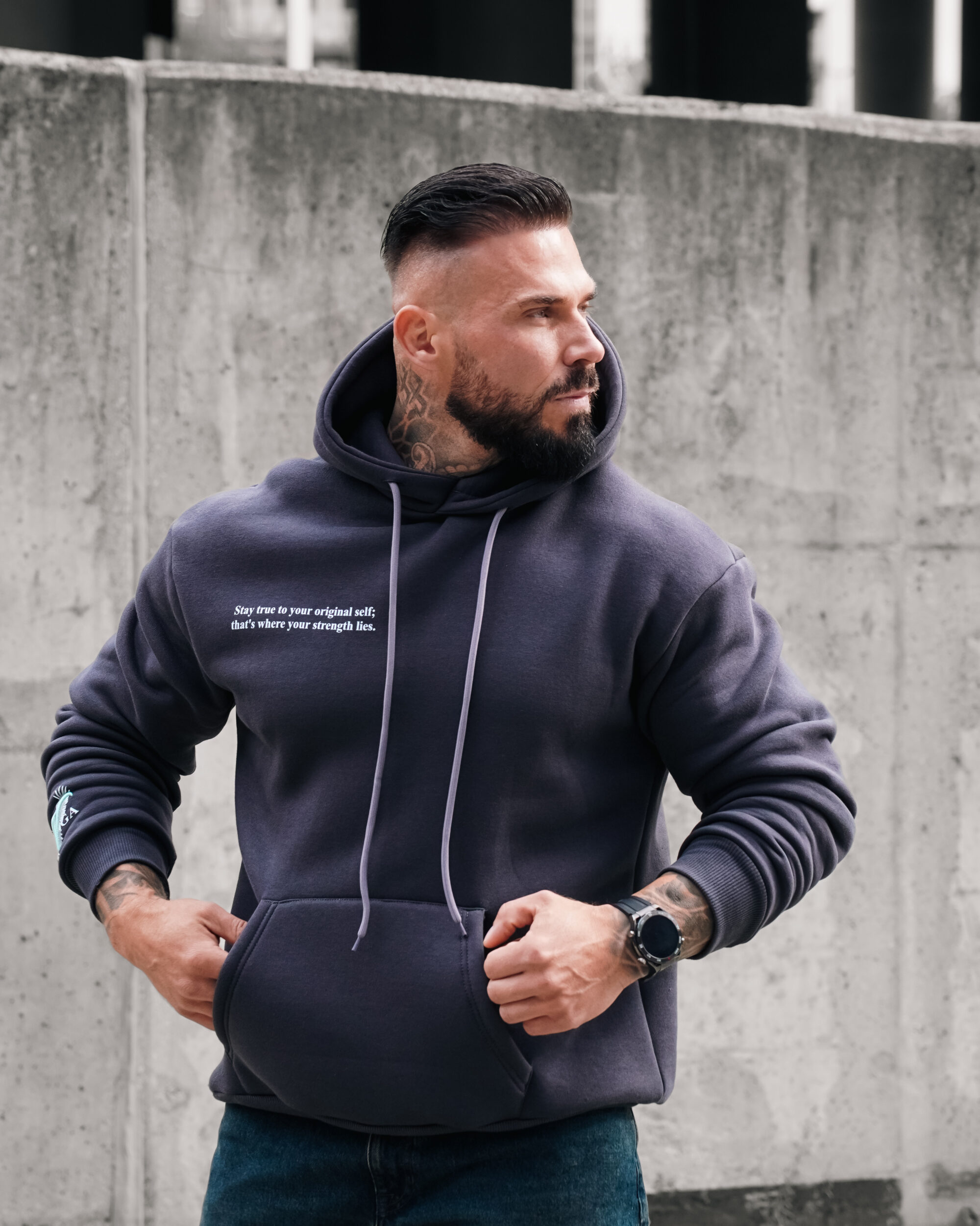 Bluza EAGLE 437 Bluza męska EAGLE 2026 Grafitowa